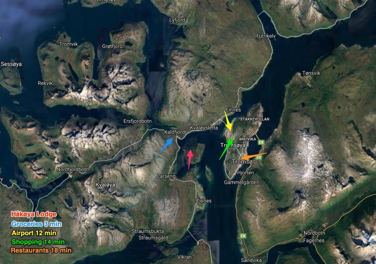 Håkøya Lodge Tromsø Eksteriør bilde